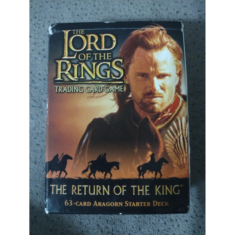 Lord Of The Rings TCG Return Of The King Aragorn Starter Deck 63pcs 103995